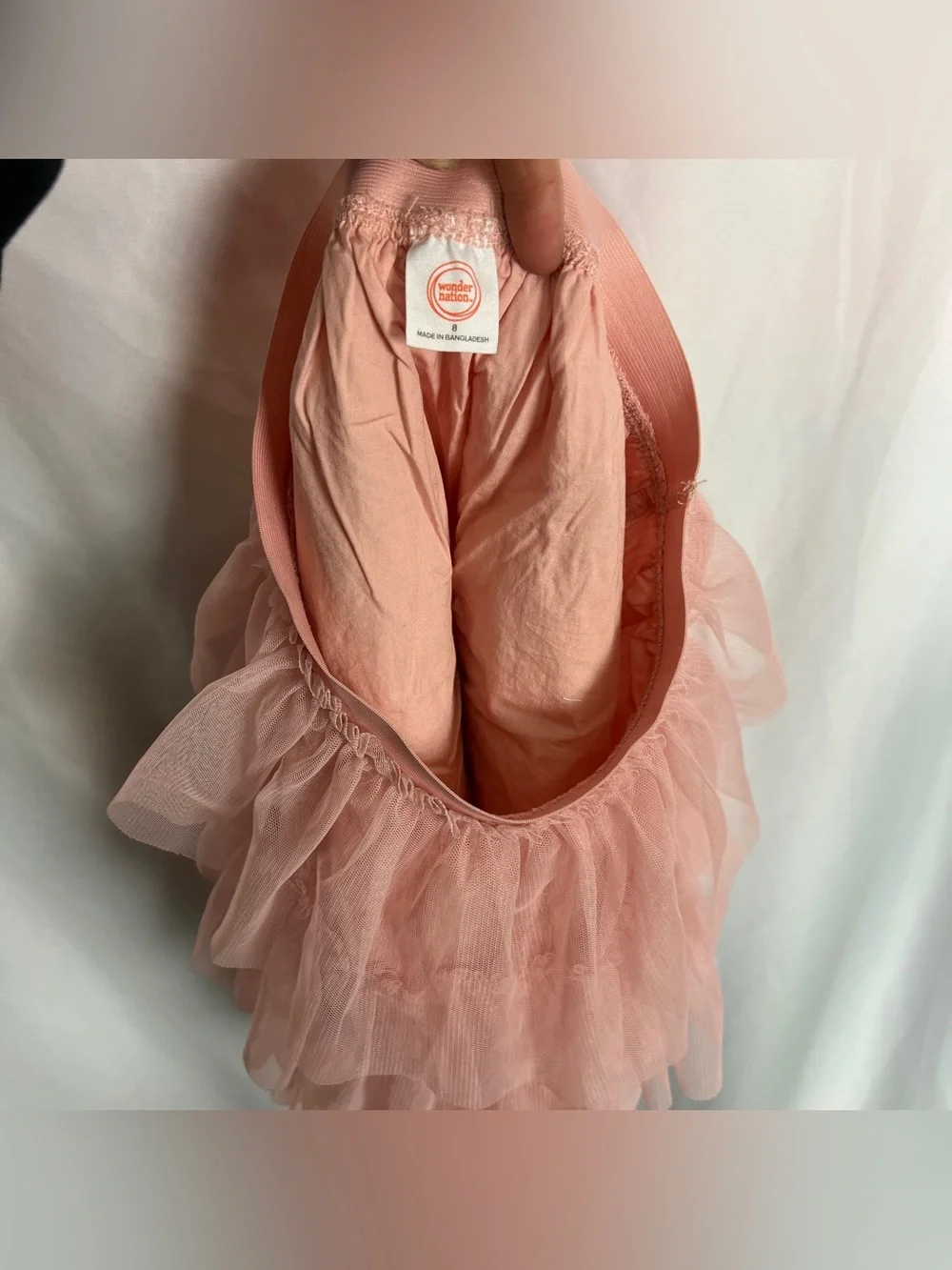 Pastel Rose Pink Mesh Tulle Tiered Fairy Mini Skirt